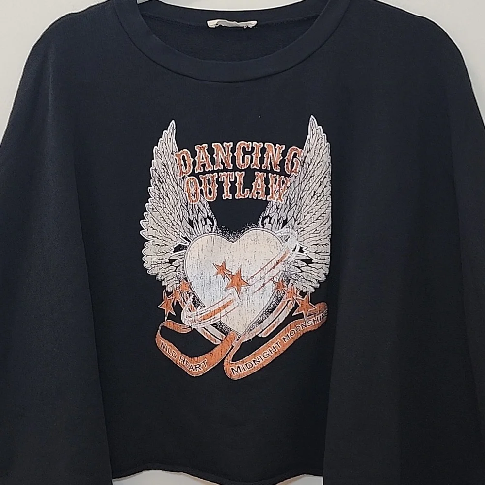 Spell Sweaters New Spell Designs Dancing Outlaw Organic Sweater Sz S
